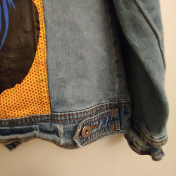 GB Not Your Girl brand jea denim jacket XS - Picture 11 of 16